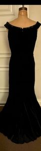Tory Burton black velvet dress